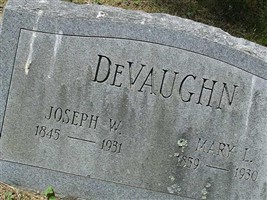 Joseph Walter DeVaughn Joseph Walter DeVaughn