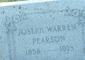 Joseph Warren Pearson Joseph Warren Pearson