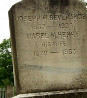 Joseph Warren Severance Joseph Warren Severance