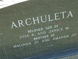 Joseph Wesley Archuleta Joseph Wesley Archuleta
