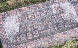 Joseph William Allnutt Joseph William Allnutt