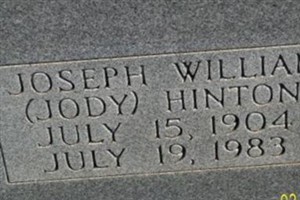 Joseph William (Jody) Hinton Joseph William (Jody) Hinton