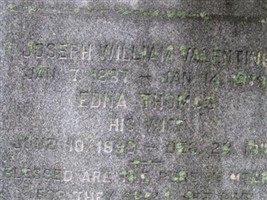 Joseph William Valentine Joseph William Valentine