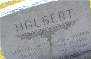 Joseph Xenophon Halbert Joseph Xenophon Halbert