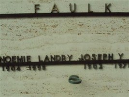 Joseph Y Faulk, Sr Joseph Y Faulk, Sr