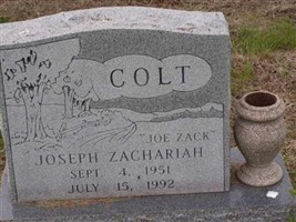 Joseph Zachariah "Joe Zack" Colt Joseph Zachariah "Joe Zack" Colt