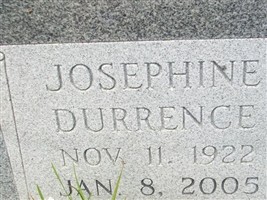 Josephine Durrence Josephine Durrence