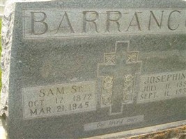 Josephine (Giuseppa) Glorioso Barranco