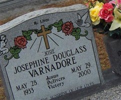 Josephine "Josie" Douglass Varnadore Josephine "Josie" Douglass Varnadore