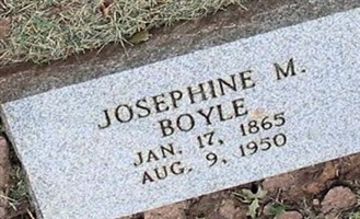 Josephine M Boyle Josephine M Boyle