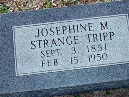 Josephine M. Strange Tripp