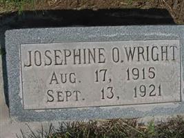 Josephine O Wright