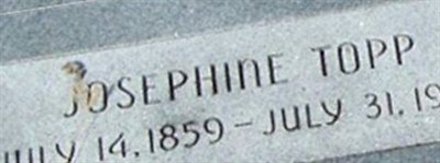 Josephine Topp Josephine Topp