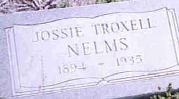 Josephine Troxell Nelms Josephine Troxell Nelms