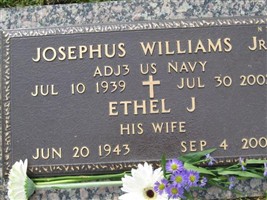 Josephus Gilbert Williams, Jr Josephus Gilbert Williams, Jr