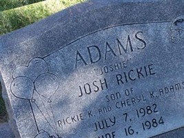 Josh Rickie "Joshie" Adams Josh Rickie "Joshie" Adams