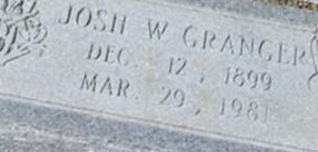 Josh W. Granger Josh W. Granger