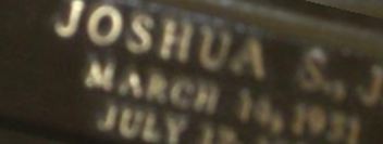 Joshua S. Barker, Jr Joshua S. Barker, Jr