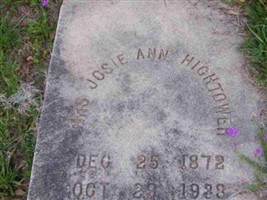Josie Ann Hall Hightower Josie Ann Hall Hightower
