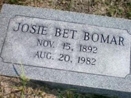 Josie B. Bomar Josie B. Bomar