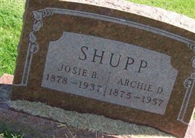 Josie B. Shupp Josie B. Shupp