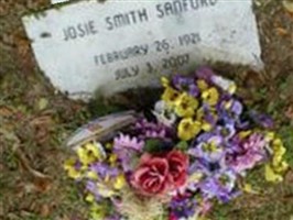 Josie Ester "Aunt Josie" Smith Sanford Josie Ester "Aunt Josie" Smith Sanford