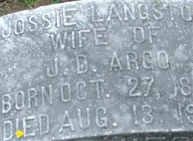 Josie Langston Argo Josie Langston Argo
