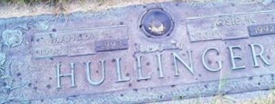 Josie M. Cloud Hullinger Josie M. Cloud Hullinger