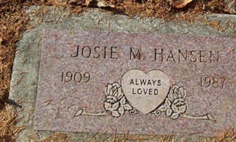 Josie M Hansen