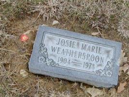 Josie Marie Weatherspoon