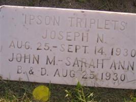 Jospeh N. (Triplet) Ipson