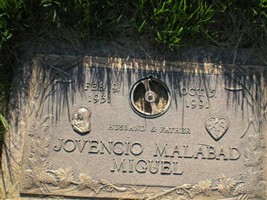 Jovencio Malabad Miguel Jovencio Malabad Miguel