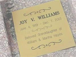 Joy Victoria Lytle Williams Joy Victoria Lytle Williams