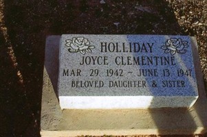 Joyce Clementine Holliday Joyce Clementine Holliday