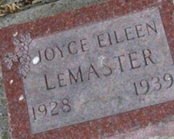 Joyce Eileen LeMaster Joyce Eileen LeMaster