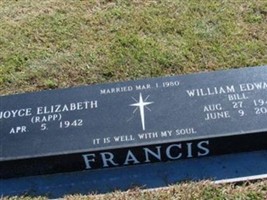 Joyce Elizabeth Rapp Francis Joyce Elizabeth Rapp Francis