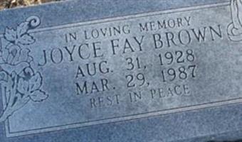 Joyce Fay Brown