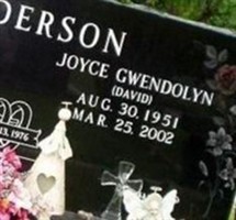 Joyce Gwendolyn (David) Anderson