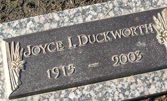 Joyce I Schwartz Duckworth