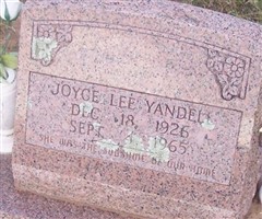 Joyce Lee Robinson Yandell