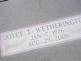 Joyce T. Wetherington