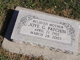 Joye G Patchin