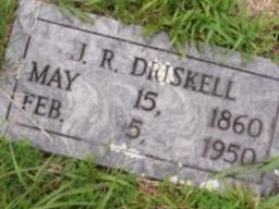 J. R. Driskell J. R. Driskell