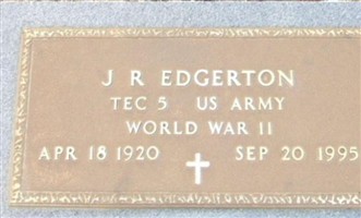 J. R. Edgerton J. R. Edgerton