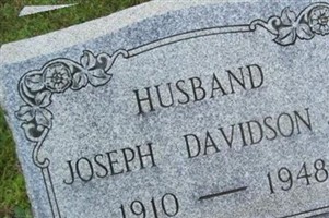 Jr. Joseph Davidson Jr. Joseph Davidson