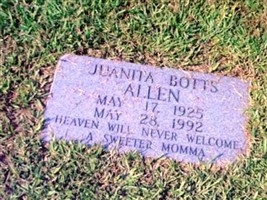 Juanita Botts Allen Juanita Botts Allen