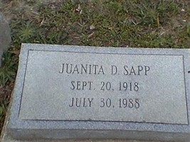 Juanita D Sapp Juanita D Sapp