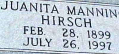 Juanita Manning Hirsch
