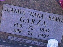 Juanita "Nana" Ramos Garza Juanita "Nana" Ramos Garza