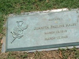 Juanita Pauline Horton Haley Juanita Pauline Horton Haley